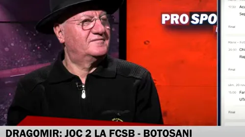 Superbiletul lui Dumitru Dragomir! Pariază pe două cote bombă în Liga 1! Revenire de coșmar pentru Petrea la FCSB? „Eu îl admir!” | VIDEO EXCLUSIV ProSport Live