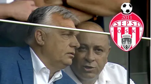 Viktor Orban primește raportul exploziv al dezastrului de la Sepsi: cum a retrogradat clubul lui Laszlo Dioszegi prin faliment fotbalistic în ciuda celor mai mari venituri din istorie și de ce precedentul secuiesc zguduie proiectul premierului maghiar. EXCLUSIV