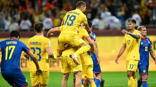 România – Andorra 4-0, în preliminariile EURO 2024. „Tricolorii” urcă pe primul loc în Grupa I!