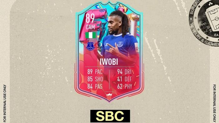 Alex Iwobi în FIFA 23. Ce card a primit mijlocașul ofensiv din partea EA Sports și cât valorează în modul multiplayer Ultimate Team