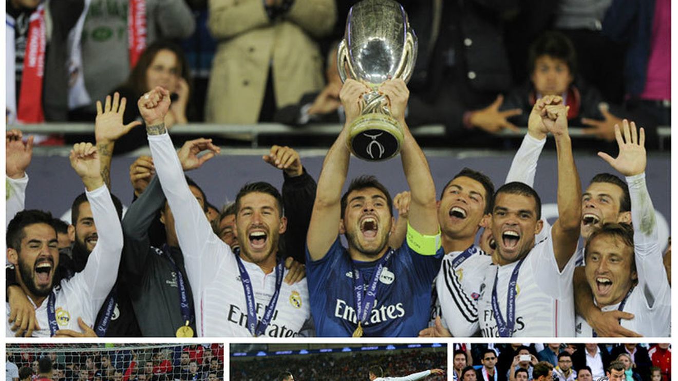 FOTO | Real a învins-o pe Sevilla, scor 2-0, și a câștigat Supercupa Europei 