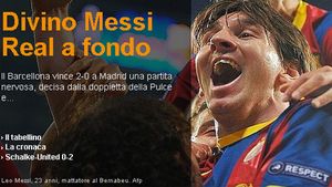 Presa străină nu e zgârcită cu laudele:** "Messi a îngenuncheat Realul"