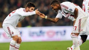 AC Milan, lider în Serie A după victoria cu Genoa