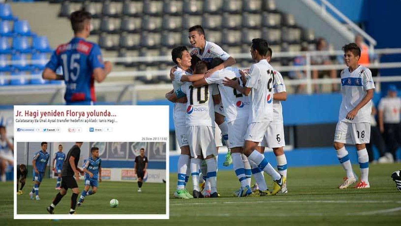 "I Love you, Hagi", din nou hit la Istanbul. Steaua și Dinamo l-au pierdut, turcii anunță că Ianis va scrie istorie pentru Galata