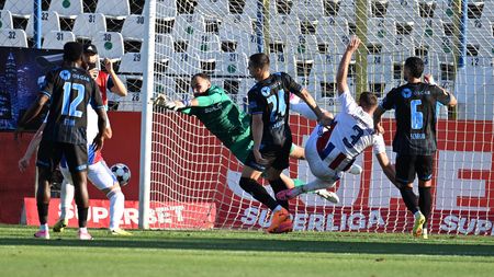 Oțelul - Universitatea Craiova 1-1, în etapa 5 din Superliga. Campioana pleacă acasă cu un punct, după ce a jucat o oră în inferioritate și a condus