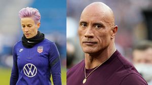 Scandal între fotbalista Megan Rapinoe și celebrul actor Dwayne „The Rock” Johnson: în joc sunt multe milioane de dolari!