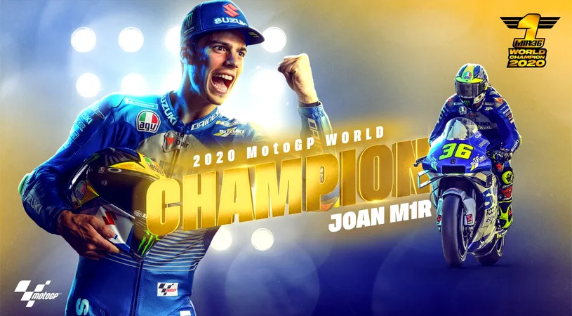 Joan Mir, în lacrimi! Spaniolul este noul campion mondial din Moto GP | VIDEO