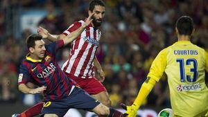 Complexul lui Messi. Argentinianul nu a mai marcat în poarta belgianului Courtois din decembrie 2012, deși s-au mai întâlnit de șapte ori