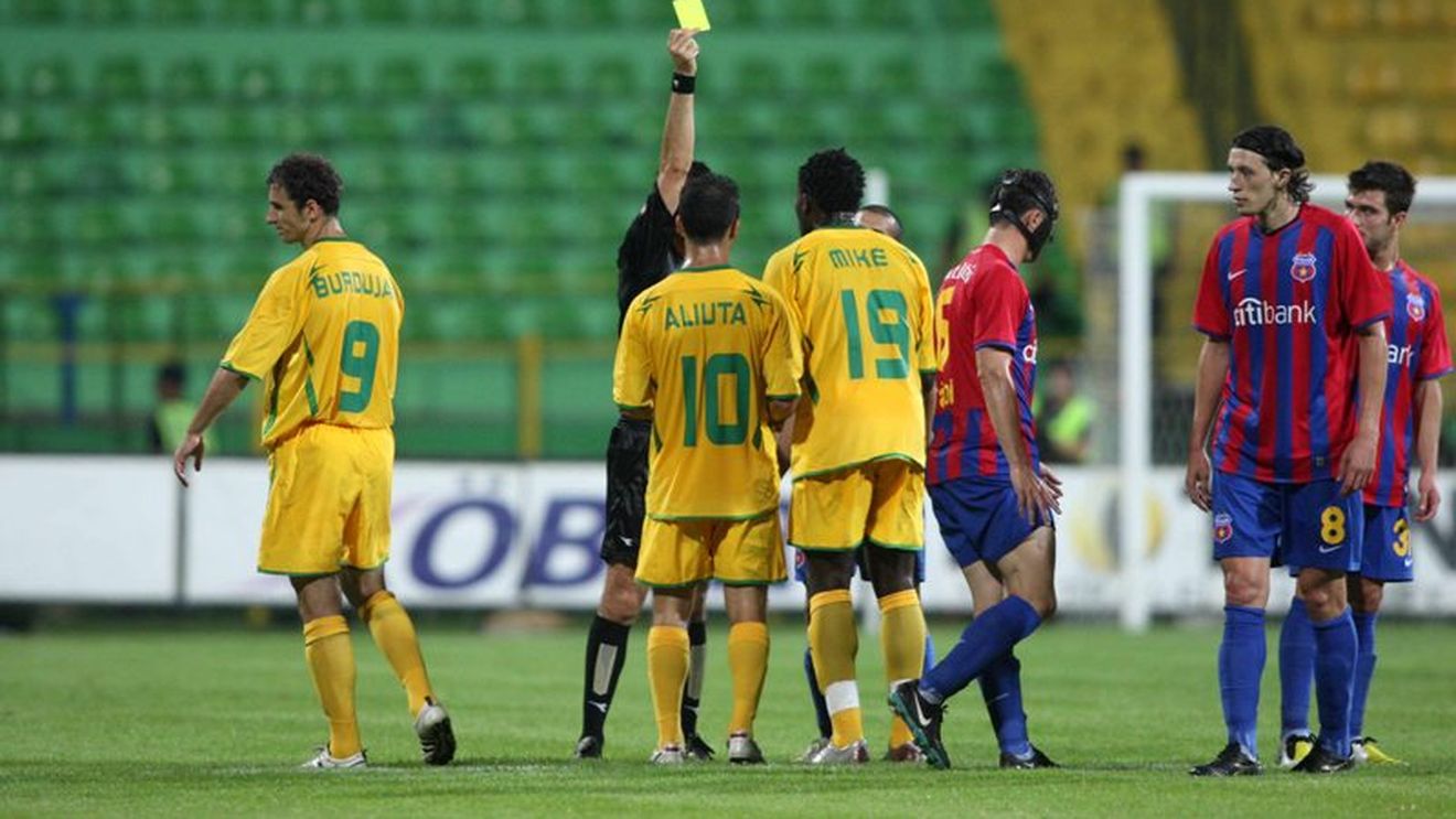 Vasluienii au jucat  dur, 6 galbene și un roșu