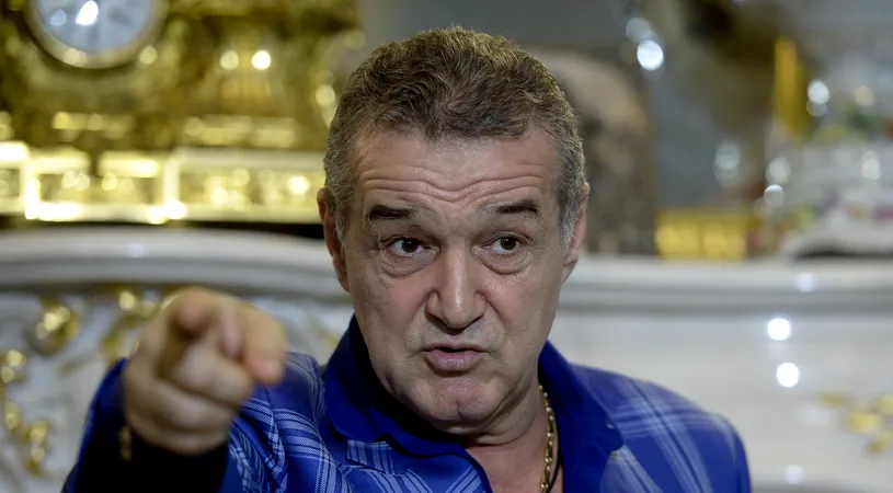 Becali a încercat să meargă 