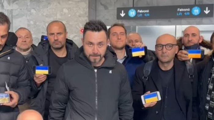 Roberto De Zerbi a scăpat de bombardamentele din Ucraina! Antrenorul lui Șahtior Donețk a stat blocat într-un hotel din Kiev. „Nimeni nu se aștepta la un asemenea atac!” | VIDEO