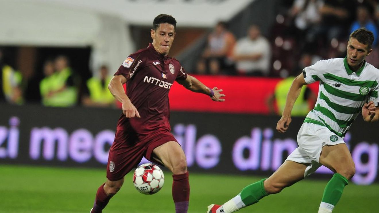 Discursul modest al ”eroului” Mario Rondon, la finalul meciului CFR - Rennes: ”Vom lupta să ajungem pe primul loc”