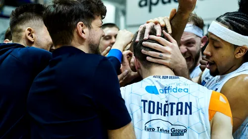 Știm cele 4 semifinaliste din <i class='ep-highlight'>Liga</i> Națională de baschet masculin! CSO Voluntari, victorie după <i class='ep-highlight'>1</i>-2 cu CSU Sibiu