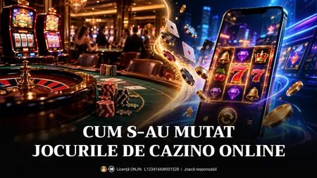 ADVERTORIAL. Cum s-au mutat jocurile de cazino în mediul online?