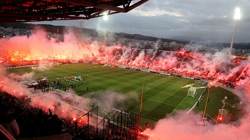 „Toumba” își redeschide porțile! Răzvan <i class='ep-highlight'>Lucescu</i> va fi susținut de un stadion plin la derby-ul cu Panathinaikos. VIDEO | Mesajul ultrașilor din Salonic: „Îndrăznește să visezi”