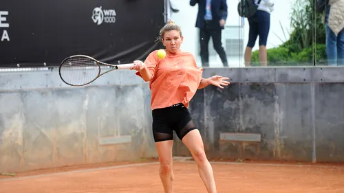 Simona Halep, gata de debutul la Roma! De la ce oră se va juca meciul cu Alize Cornet, din primul tur