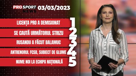 ProSport News | Se caută următorul Leo Strizu. Nume noi la echipa națională. Cele mai noi știri din sport | VIDEO