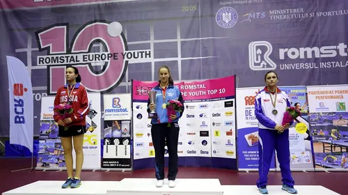 Andreea Dragoman și Cristi Pletea au cucerit medalia de aur la competiția de tenis de masă Romstal Europa Top 10
