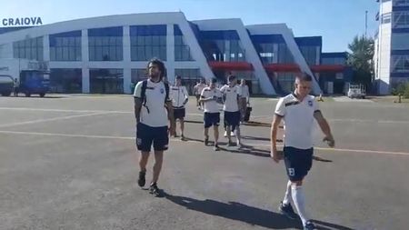 Oltenii au părut resemnați la plecarea spre Atena. Papură: "Trebuie să ne evaluăm șansele și să ne gândim și la meciul cu Botoșani". Cârțu a vorbit mai mult de calificarea CFR-ului