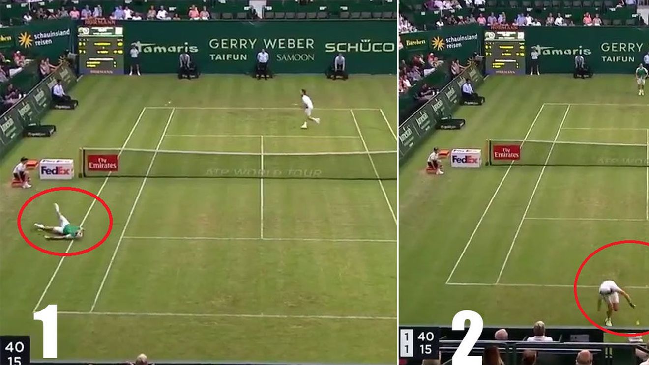 Punctul anului în tenis! VIDEO FABULOS | Minge senzațională jucată de Thiem și Marterer la Halle. Cum s-a terminat totul