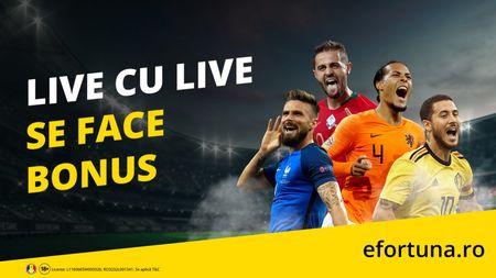 LIVE și câștigi. Premii pentru toată lumea pe efortuna.ro în promoția momentului