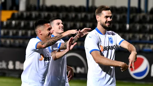 Viitorul - Universitatea Craiova 1-4. Oltenii au trecut pe primul loc după un meci în care au marcat Koljic, Bancu și Ivan. Cicâldău a fost la un pas de o accidentare groaznică | VIDEO