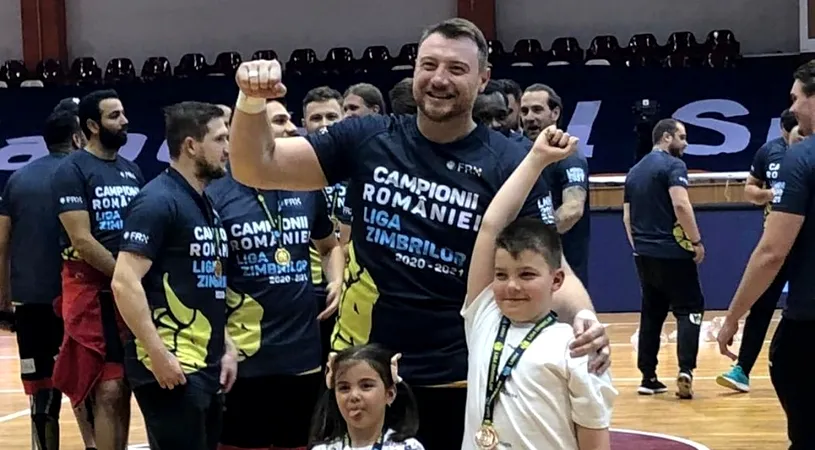 Andrei Savenco, căpitanul echipei de handbal Dinamo București în ultimii ani, și-a anunțat retragerea din activitate! Pivotul nu pleacă însă din handbal | GALERIE FOTO