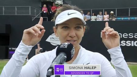 Motivul pentru care Simona Halep și-a prezentat scuzele în fața adversarei după calificarea în sferturi la Birmingham: „Nu stau prea bine cu memoria!" VIDEO
