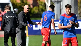 Chindia revine pe Arena Națională după patru ani și două luni, pentru meciul din Cupă cu Dinamo. Leo Grozavu: ”Am fost luat un pic pe sus când am vorbit de lot. Trebuia să fie mai echilibrat pentru a aborda două competiții”