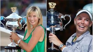 Șarapova - Wozniacki, 2 ore și 24 de minute de luptă în derby-ul campioanelor. Cum s-a terminat partida cu iz de "10 Year Challenge" în turul trei la Australian Open. VIDEO: shhh, 'Masha' lovește din nou!