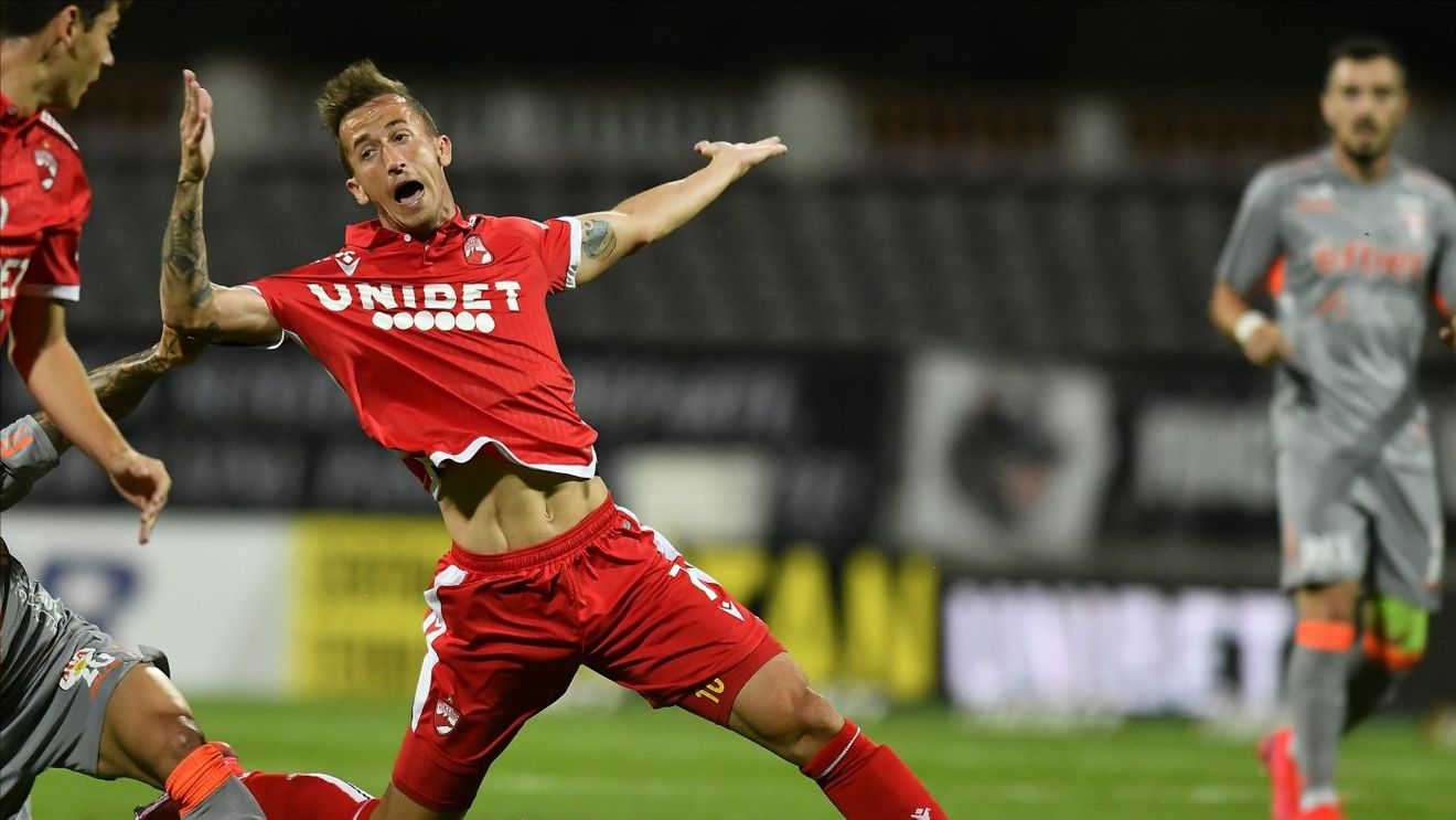 Juan Camara, golul carierei la FC Argeș - Dinamo! Jucătorul formației din „Ștefan cel Mare” a înscris de la jumătatea terenului | FOTO