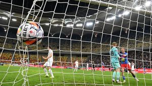 „Slăbănogul” îl face campion pe Gigi Becali! Juri Cisotti, gol în Rapid - FCSB, după o acțiune de play-station