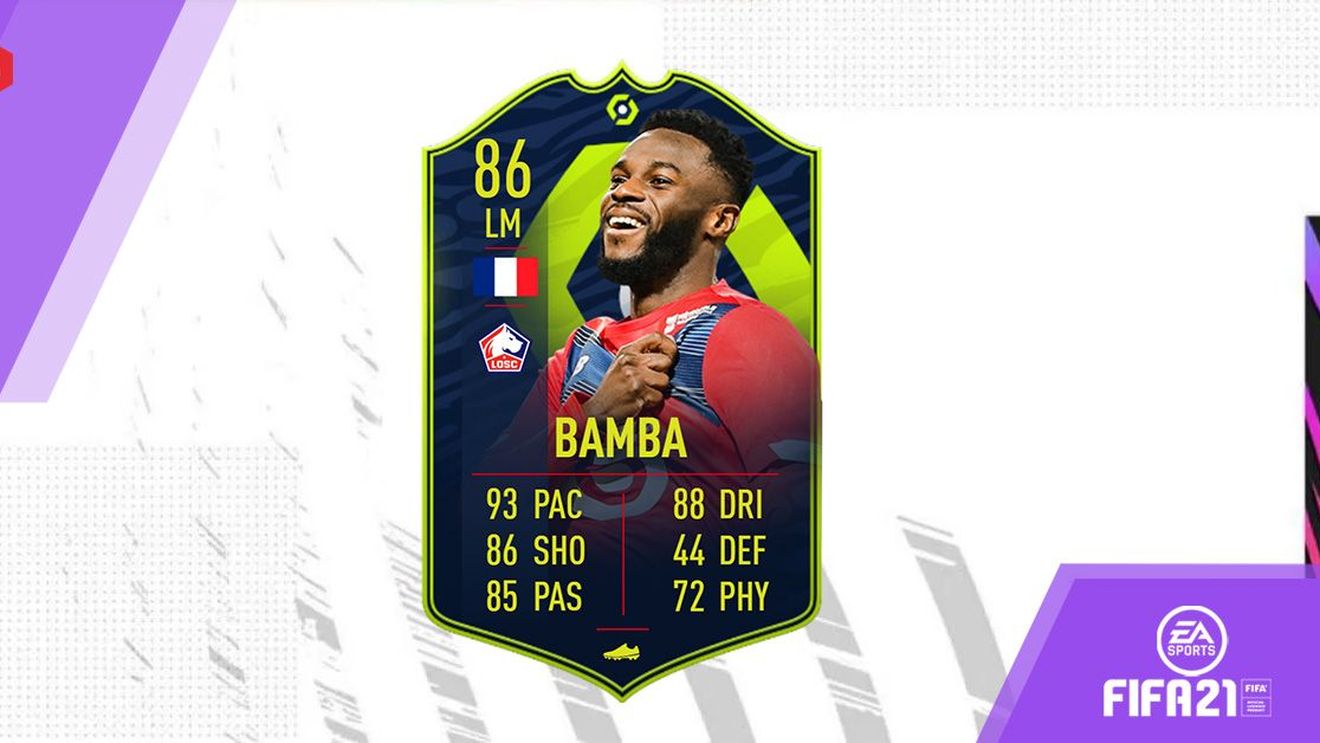 Jonathan Bamba este jucătorul lunii din eLigue One! Ce atribute a primit mijlocașul din partea Electronic Arts