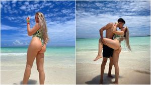 Cine e spartana blonda care îl ajută pe Ștefan Baiaram să treacă peste accidentare și operația suferită! Iubita fotbalistului de la Universitatea Craiova e luptătoare și are mare grijă de el | GALERIE FOTO