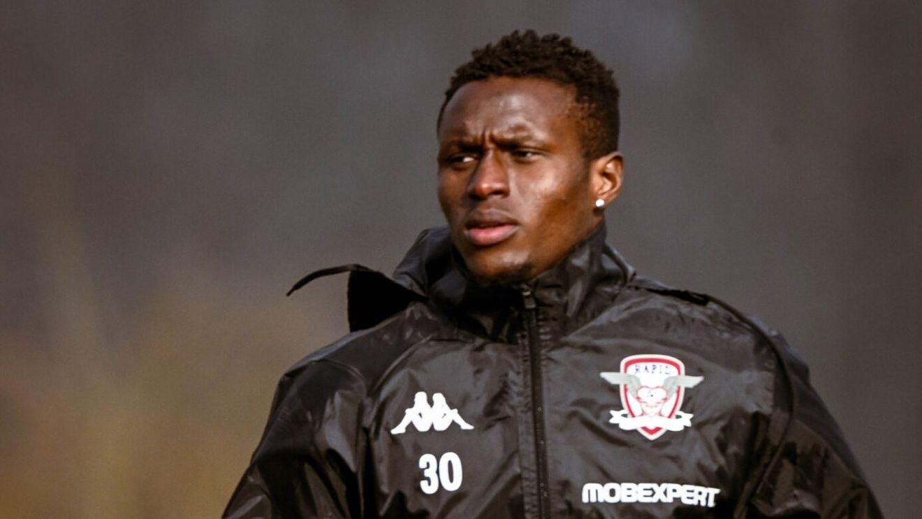 O lună de zile e turist. Ce se întâmplă cu atacantul David Ankeye, după ce a semnat cu Rapid