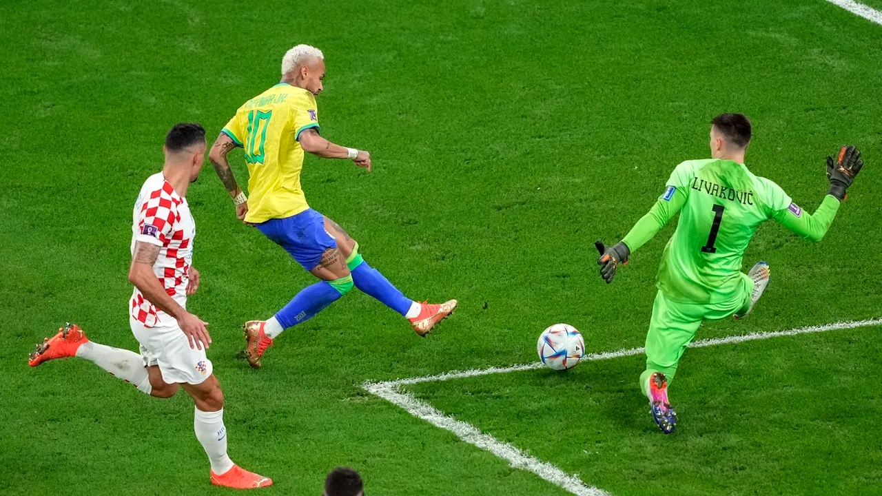 Croaţia - Brazilia 1-1 (4-2, d.l.d.), în sferturile de finală de la Campionatul Mondial din Qatar. Șoc la turneul final: europenii merg mai departe în semifinale! Rodrygo și Marquinhos îngroapă naționala lui Tite