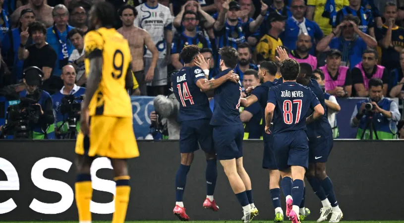 🚨 PSG – Inter Milano 5-0, în finala Ligii Campionilor. Cea mai mare diferență de scor înregistrată vreodată în ultimul act al competiției