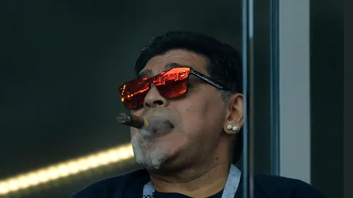 Maradona o ține din scandal în scandal! A tunat în direct la tv: „Mi-a distrus câteva mașini. A furat și bani de la mine”
