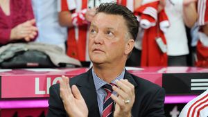 Van Gaal despre tragerea la sorți a Ligii Campionilor: "Sunt bucuros că am fost scutiți de drumuri foarte lungi în Europa"