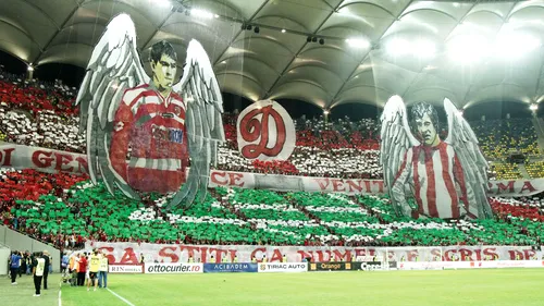 Unicul derby, varianta estivală! Bannerele afișate de galeriile lui Dinamo și Steaua la derby