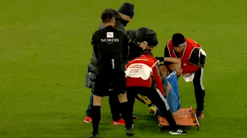 Adrian Șut, accidentare serioasă la meciul Sepsi OSK – FCSB! Mijlocașul a fost scos pe targă de pe teren! Ratează derby-ul cu CFR Cluj? Verdictul medicilor