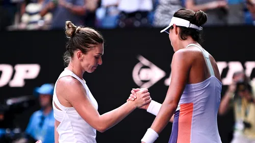 Muguruza a fost întrebată de finala Australian Open, dar s-a „trezit” vorbind tot despre Simona Halep! Ce vrea să copieze de la româncă