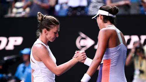 Meciul Halep – Muguruza de la Australian Open atrage critici: „Nimeni nu-i poate blama pe spectatori…”