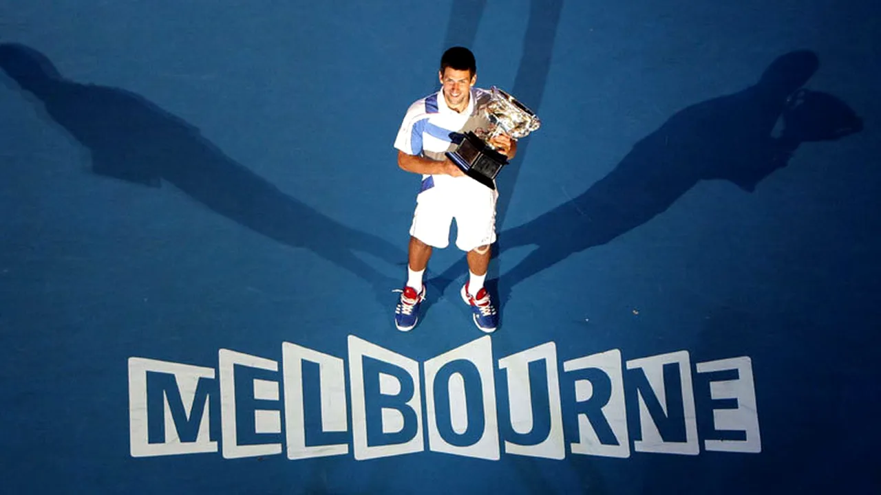 FOTO** Djokovic s-a impus la Australian Open în fața lui Murray (6-4, 6-2, 6-3)!