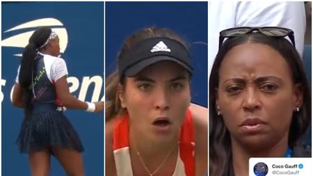 Fază memorabilă la US Open! Cum a fost surprinsă mama lui Cori Gauff la meciul cu Gabriela Ruse, după ce americanca a reușit cel mai rapid serviciu din turneu | VIDEO