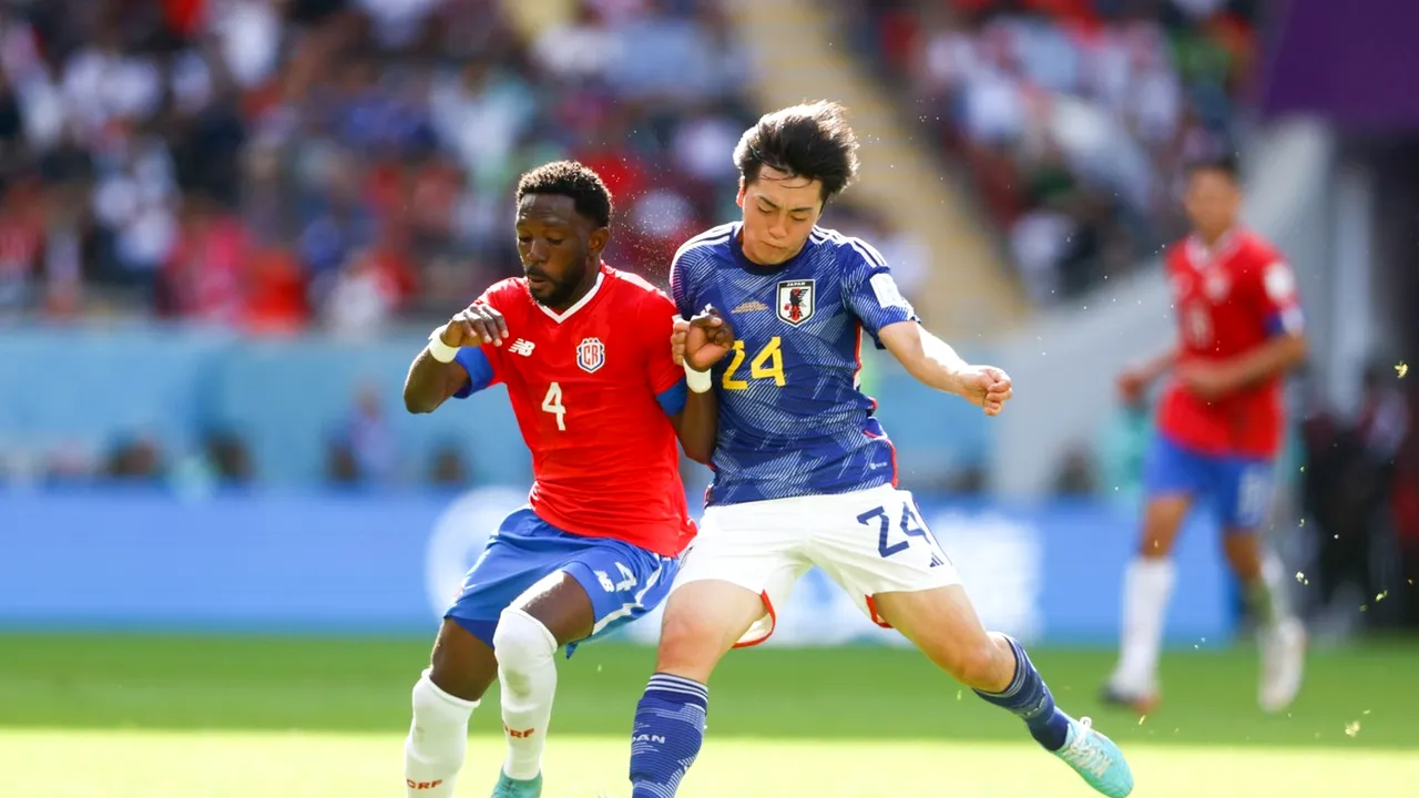 Japonia - Costa Rica 0-1, în grupa E de la Campionatul Mondial din Qatar. „Los Ticos” obține cele trei puncte și păstrează șanse pentru calificarea în optimi
