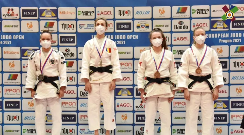 România, performanță uriașă! Patru medalii într-o singură zi, la Judo European Open