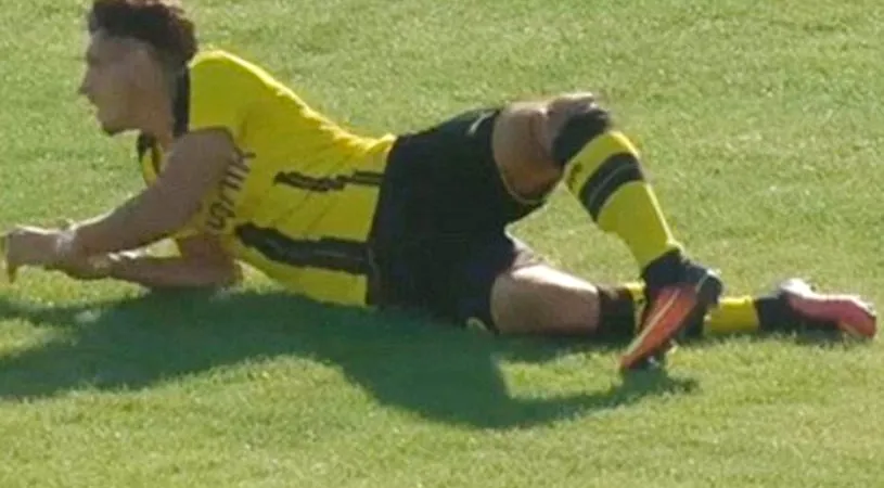 Un jucător al Borussiei Dortmund s-a retras la doar 21 de ani! A suferit cea mai gravă accidentare la genunchi: 