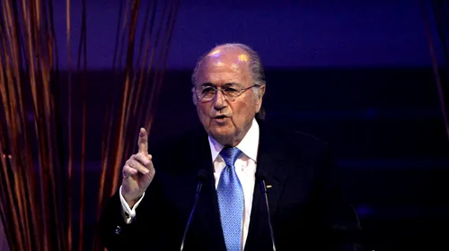 FIFA nu mai vrea ca meciurile să se încheie la egalitate!** VEZI ce propune Blatter