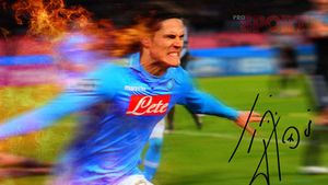 Edinson Cavani a acordat un autograf pentru cititorii ProSport!** Intră și descarcă wallpaper-ul cu semnătura originală!